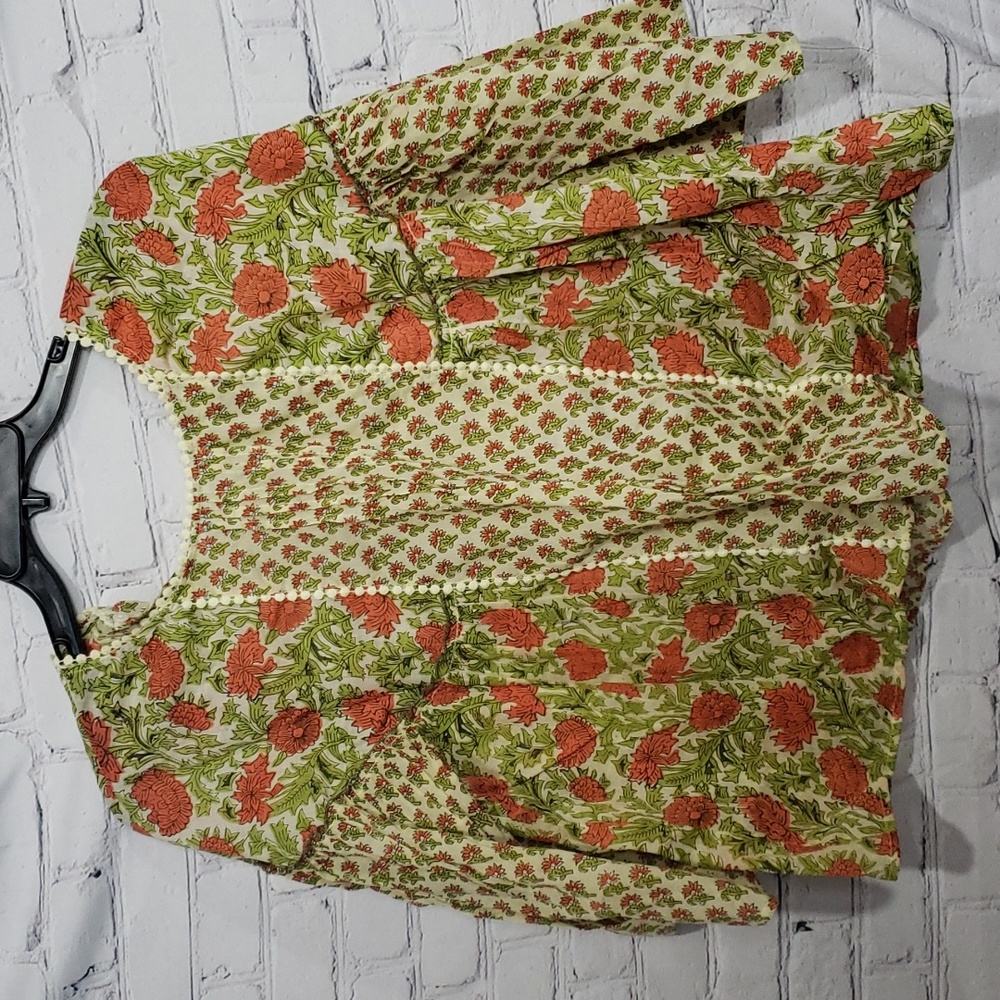 Rachel Zoe Boho Floral Top NWT